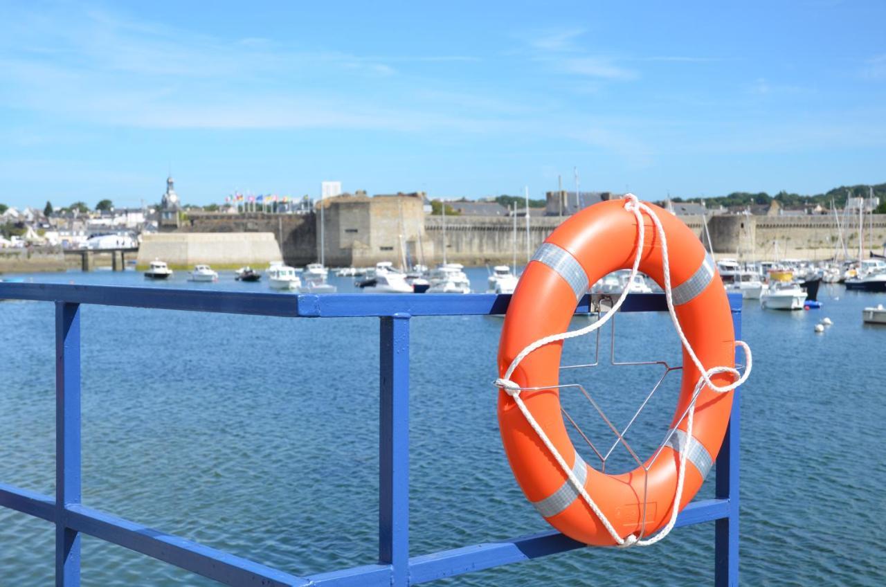Votre Vue, La Mer, Les Bateaux !!! Wir Sprechen Flieben Deutsch, Touristentipps, We Speak English 콩카르노 외부 사진
